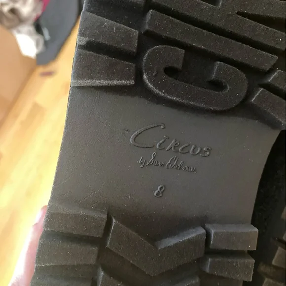 Circus by Sam Edelman cream tan platform Chelsea boots - Picture 10 of 13